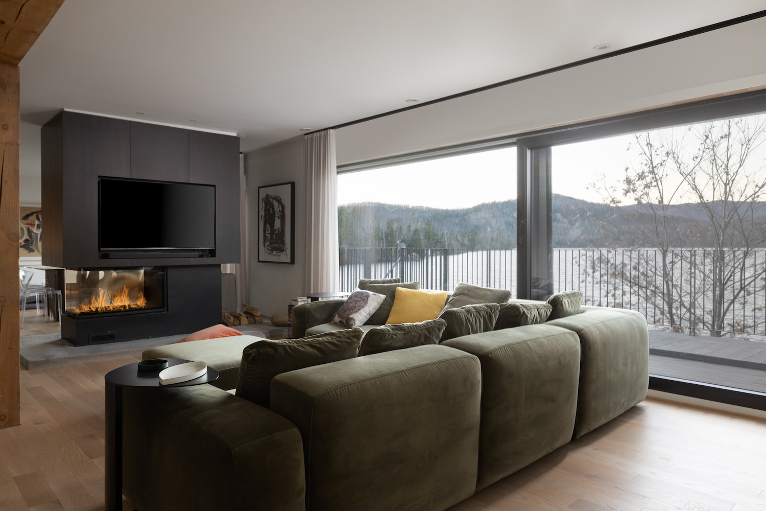 Projet Tour-du-Lac | Rénovation | Salon | Capital 6