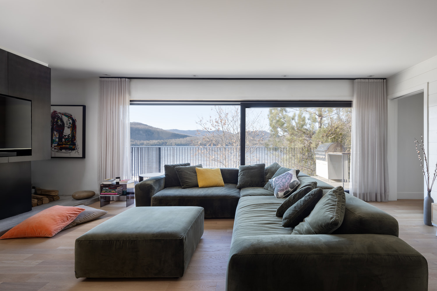 Projet Tour-du-Lac | Rénovation | Salon | Capital 6